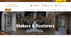 Desktop Screenshot of corwell.co.uk